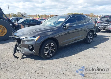 2022 Volvo Xc60 B5 Momentum из США, поврежденный, VIN YV4L12DK1N1091232